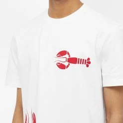 Thom Browne Lobster Print Tee -Jamiesons Shop 02 06 2022 GH MJS187A 01454 100 10 1