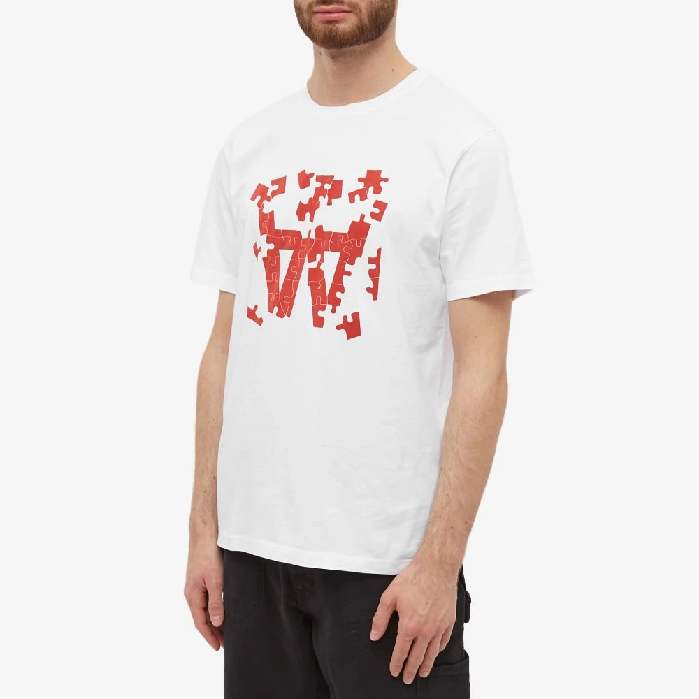Wood Wood Ace Puzzle Logo Tee 2 Wood Wood Ace Puzzle Logo Tee - Image 2
