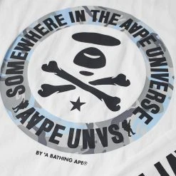 AAPE By A Bathing Ape AAPE AAPE Universe Bones Tee -Jamiesons Shop 05 12 2022 JC AAPTEM1203XXJWHX 3 1