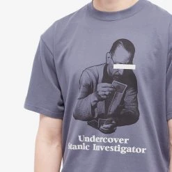 Undercover Negative Man Logo Tee -Jamiesons Shop 06 10 2022 EC UC2B3805 BGY 10 1
