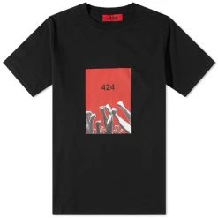 424 Raised Fist Tee