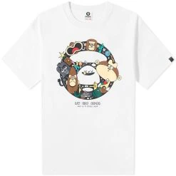 AAPE By A Bathing Ape AAPE X Sebastian Schwamm AAPE Head Tee