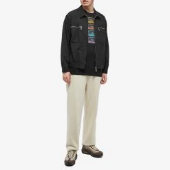 Maharishi Camo Electric Chair Tee -Jamiesons Shop 10 11 2022 NS 9933 BK m9 1