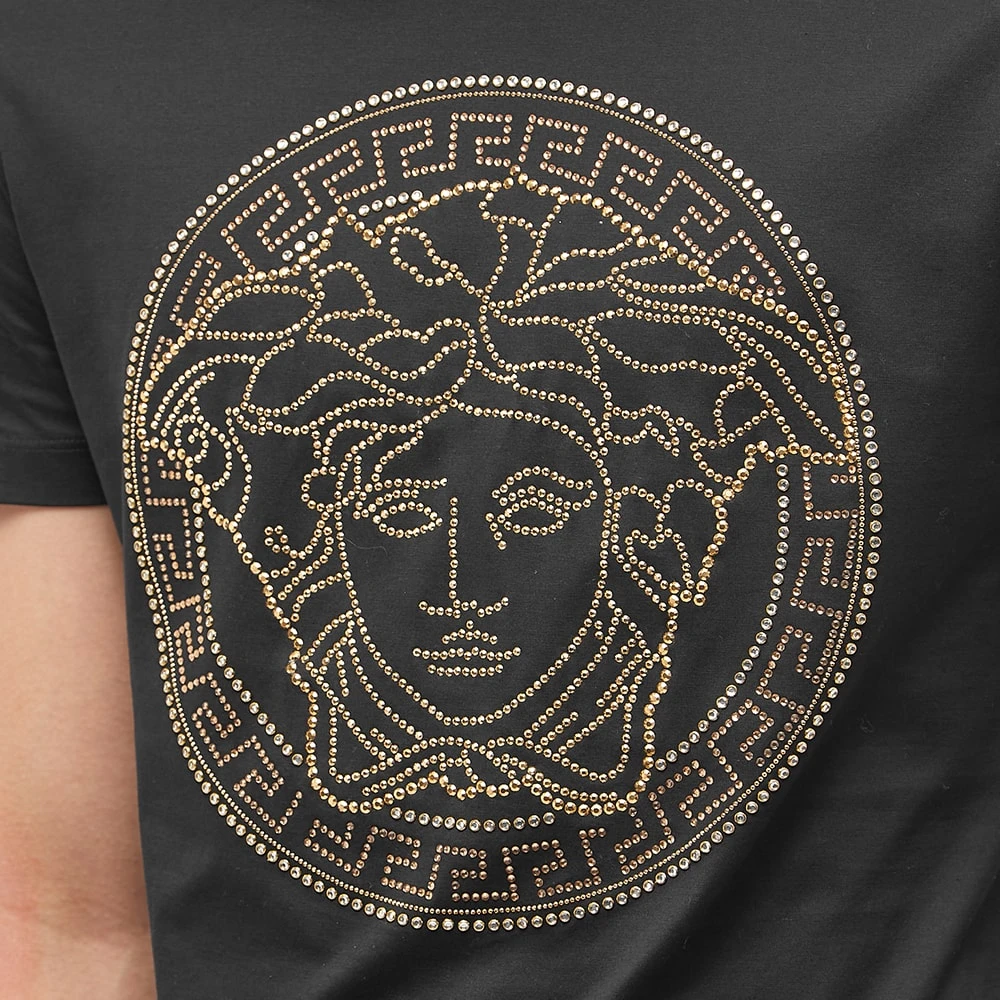 Versace Embellished Medusa Tee 5 Versace Embellished Medusa Tee - Image 5