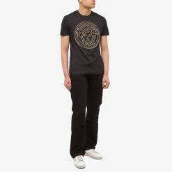 Versace Embellished Medusa Tee 8 Versace Embellished Medusa Tee -Jamiesons Shop 12 01 2023 JC A77987 A201952 A1008 m9 1