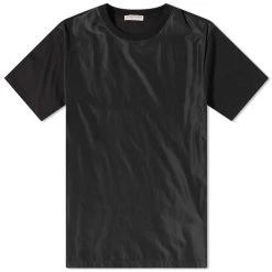 Valentino Taffeta Front Logo Back Tee