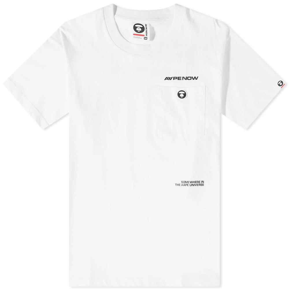 AAPE By A Bathing Ape AAPE AAPE Now One Point Pocket Tee 1 AAPE By A Bathing Ape AAPE AAPE Now One Point Pocket Tee