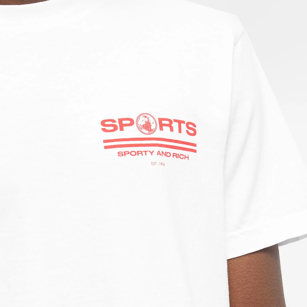 Sporty & Rich Sports Tee 5 Sporty & Rich Sports Tee - Image 5