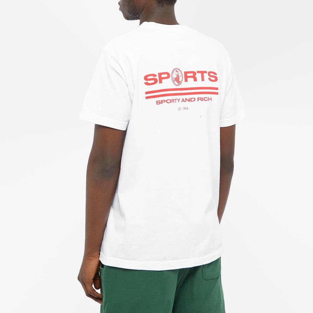 Sporty & Rich Sports Tee 3 Sporty & Rich Sports Tee - Image 3