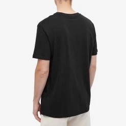 Times New Roman Classic Logo Organic Tee -Jamiesons Shop 15 09 2021 JB TNR CL LG ORG T BK 4 1