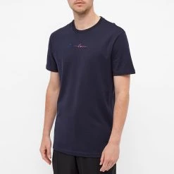 Versace Embroidered Signature Logo Tee -Jamiesons Shop 18 06 2021 LL A87500 A228806 1U610 3 1