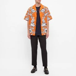 Versace Embroidered Signature Logo Tee -Jamiesons Shop 18 06 2021 LL A87500 A228806 1U610 m5 1