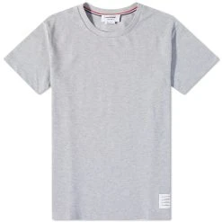 Thom Browne Side Four Bar Pique Tee
