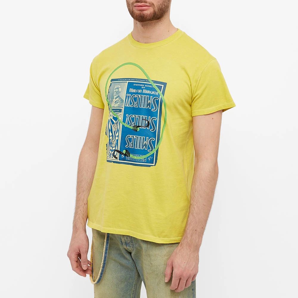 Maison Margiela Smiles Print Tee 2 Maison Margiela Smiles Print Tee - Image 2