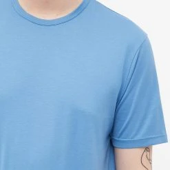 Sunspel Classic Crew Neck Tee -Jamiesons Shop 21 06 2022 ML MTSH0001 BUPL 10 1