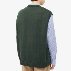 WTAPS Ditch Knitted Vest -Jamiesons Shop 21 11 2022 GH 222MADT KNM01 OL 8 1