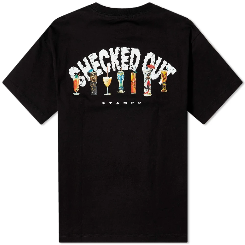STAMPD Checked Out Relaxed Tee 2 STAMPD Checked Out Relaxed Tee - Image 2