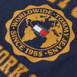 Tommy Jeans College Logo Tee -Jamiesons Shop 24 10 2022 EC DM0DM14025 C87 4 1