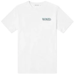 Wood Wood Sami Double Logo Tee