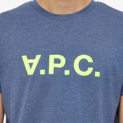 A.P.C. VPC Neon Logo Tee -Jamiesons Shop 29 04 2022 EC COETR H26168 PIA 5 1