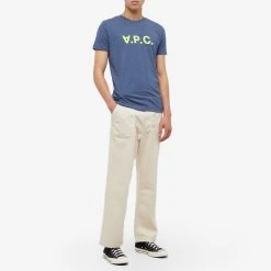 A.P.C. VPC Neon Logo Tee -Jamiesons Shop 29 04 2022 EC COETR H26168 PIA m4 1