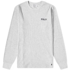Polo Ralph Lauren Long Sleeve Mini Waffle Tee