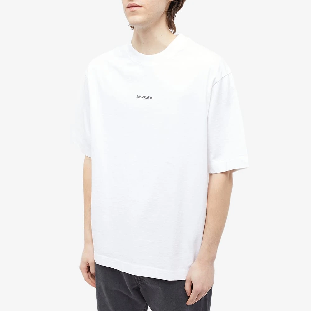 Acne Studios Extorr Stamp Logo Tee 2 Acne Studios Extorr Stamp Logo Tee - Image 2